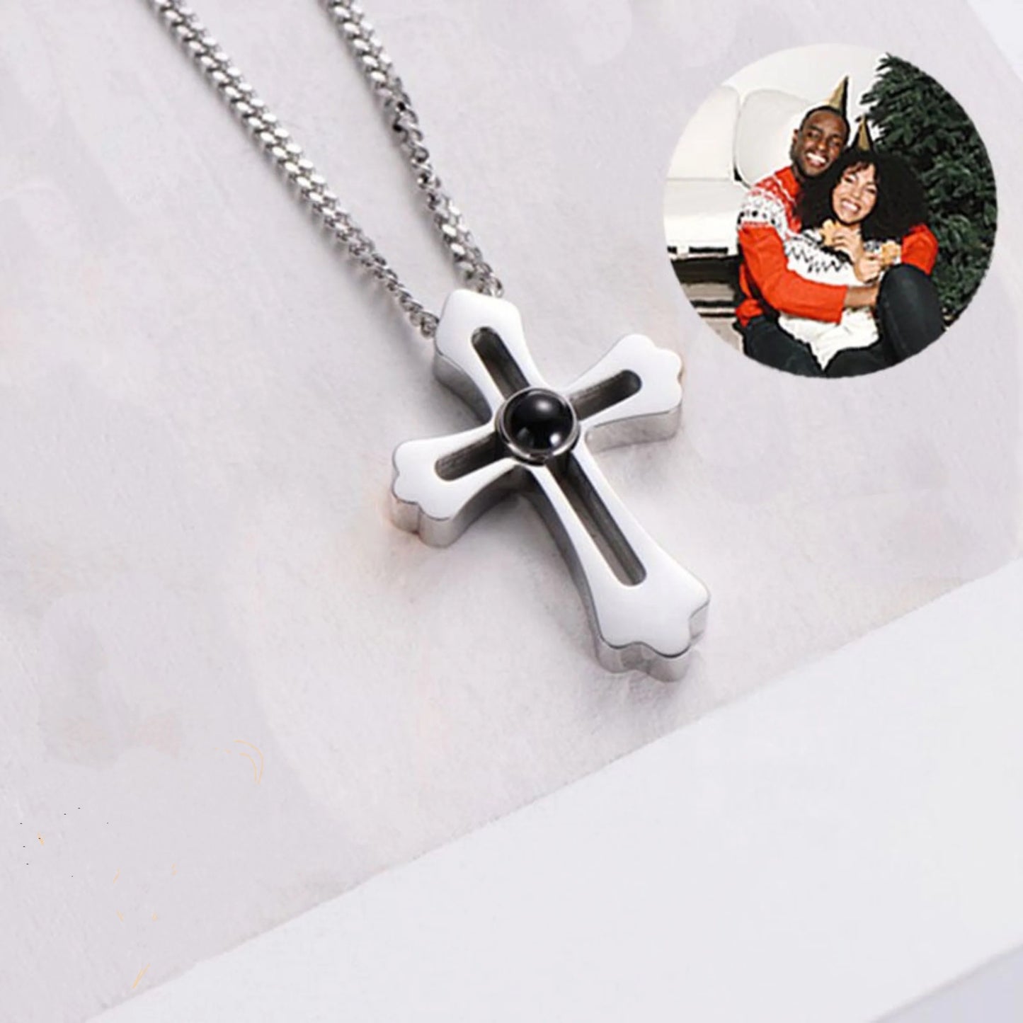 Infinite Men’s Cross Pendant