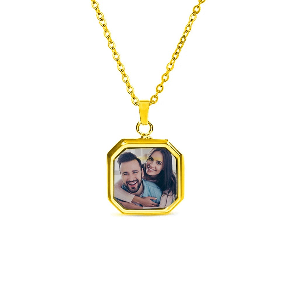 Infinite Heated Photo Necklace