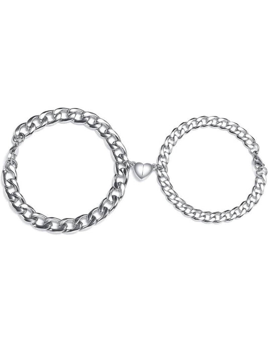 Infinite Steel Connection Bracelets (2)