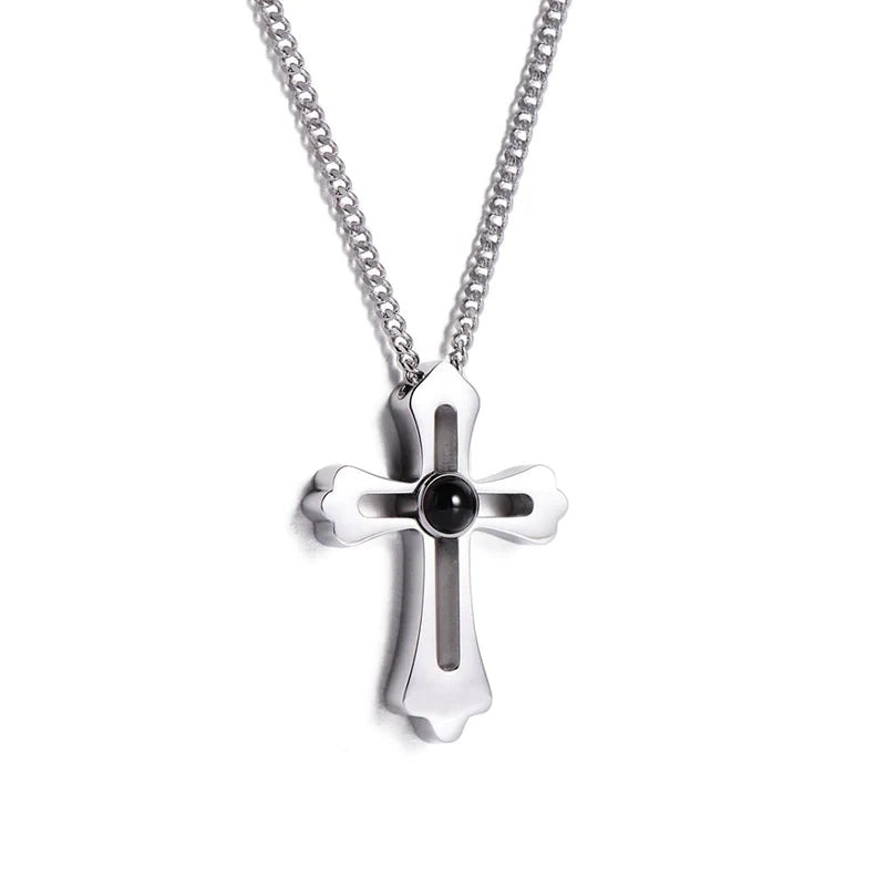 Infinite Men’s Cross Pendant