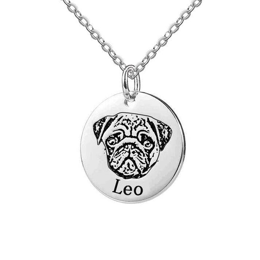 Pet Engraved Necklace