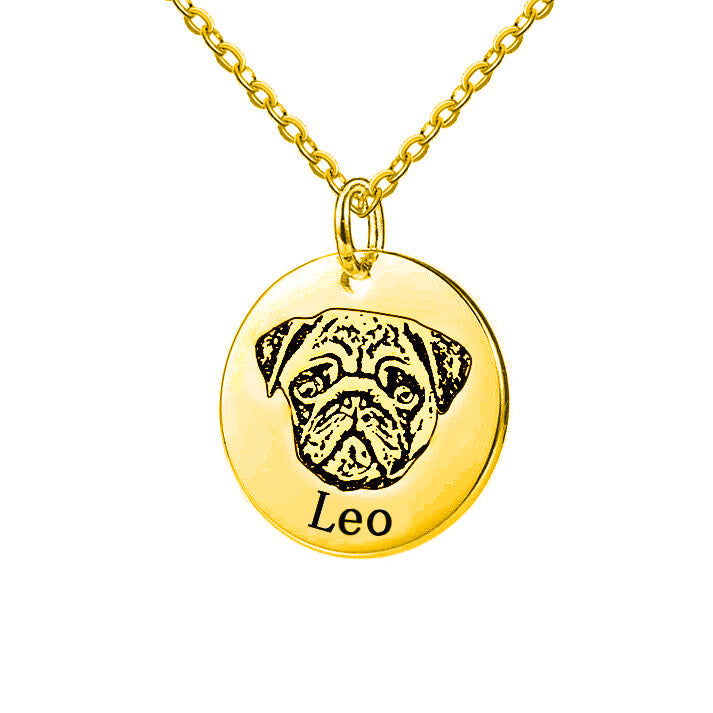 Pet Engraved Necklace